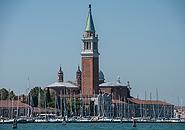 San Giorgio Maggiore - Kirche und Kloster von Westen aus.