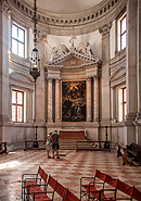 San Giorgio Maggiore - das rechte Querschiff der Kirche.