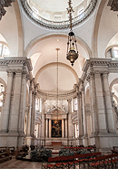 San Giorgio Maggiore - Blick in das Querschiff mit der Vierung.