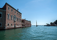 Der Kanal zwischen San Giorgio Maggiore und der Giudecca.