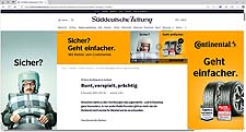 Website der SZ zu Jugendstilarchitektur in Schwabing
