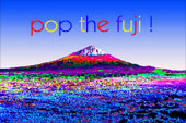 Pop The Fuji 1- Blau