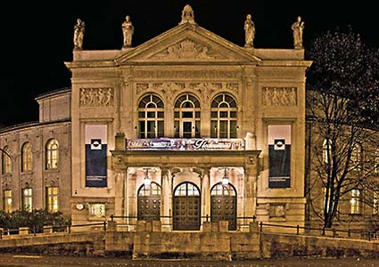 Das Prinzregententheater an der Prinzregentenstra�e