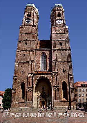 Die Frauenkirche - der Münchner Dom