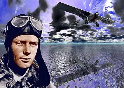 Postflieger und Flugpionier: Charles Lindbergh