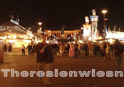 Die Wiesn auf der Theresienwiesn - Oktoberfest 2004