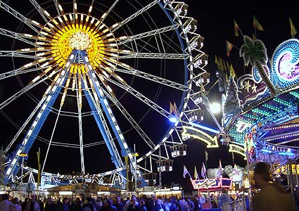 Das Riesenrad - Wahrzeichen der Wiesn