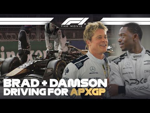 Yes, Brad Pitt And Damson Idris Really Did Drive! | F1 The ...