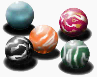 Die Murmeln der ersten Ausgabe von Lyrikx'n Prose.