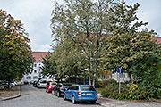 Westlich der Bolivarstraße erschließt die Lachmannstraße als Sackgasse einen Teil von Bauabschnitt Nord/West.